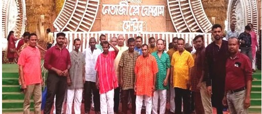 Durgapuja Parikrama by male inmates